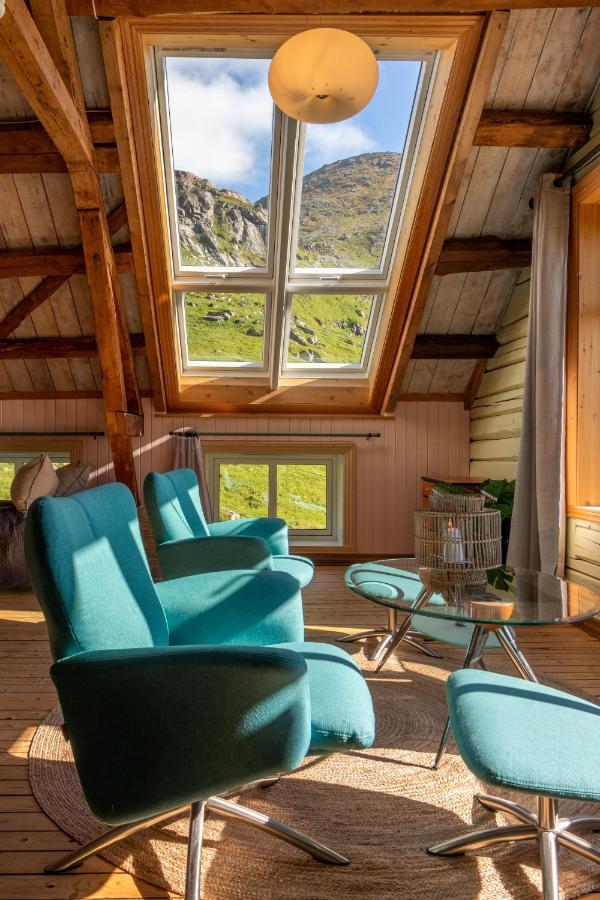 Feriehus Med Flott Havutsikt Ved Hauklandstranden Leknes Exterior foto
