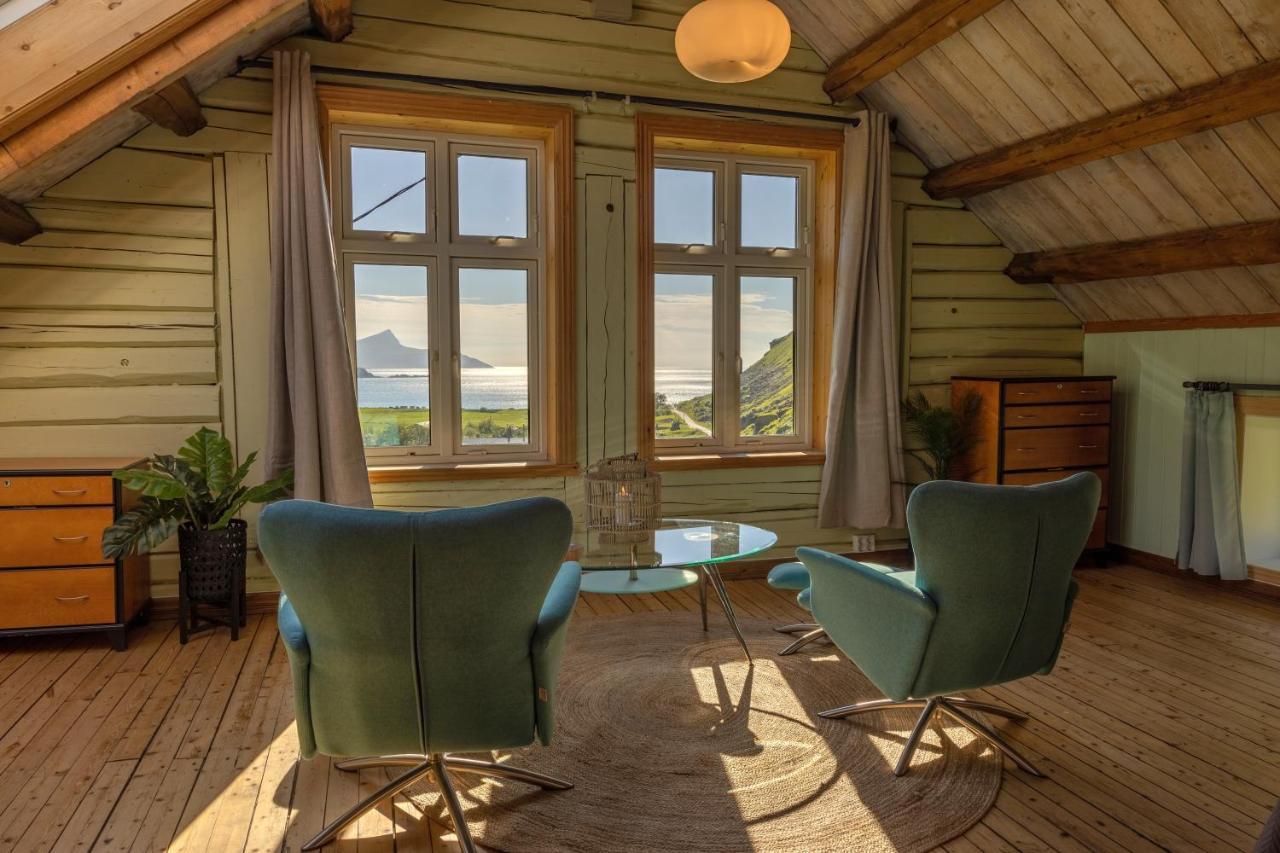 Feriehus Med Flott Havutsikt Ved Hauklandstranden Leknes Exterior foto