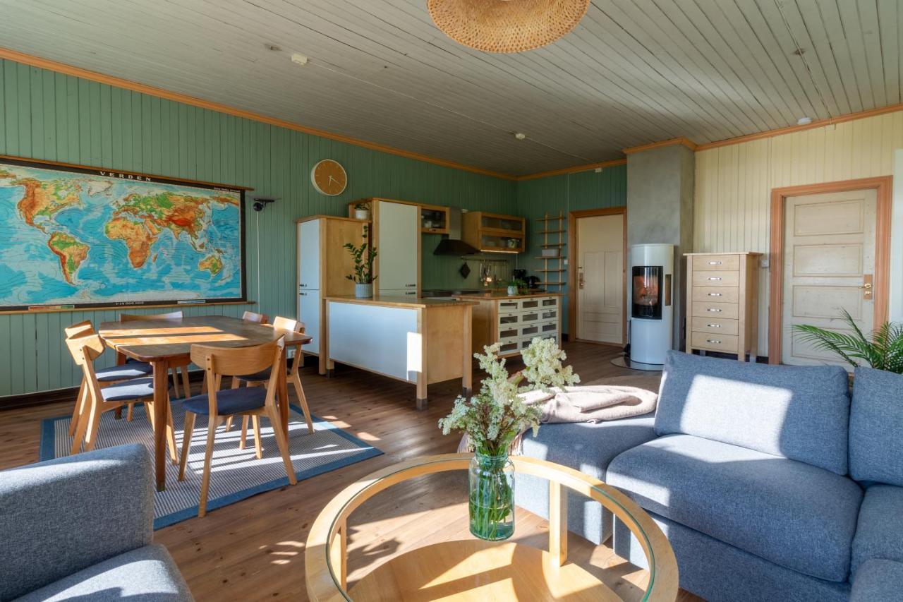 Feriehus Med Flott Havutsikt Ved Hauklandstranden Leknes Exterior foto